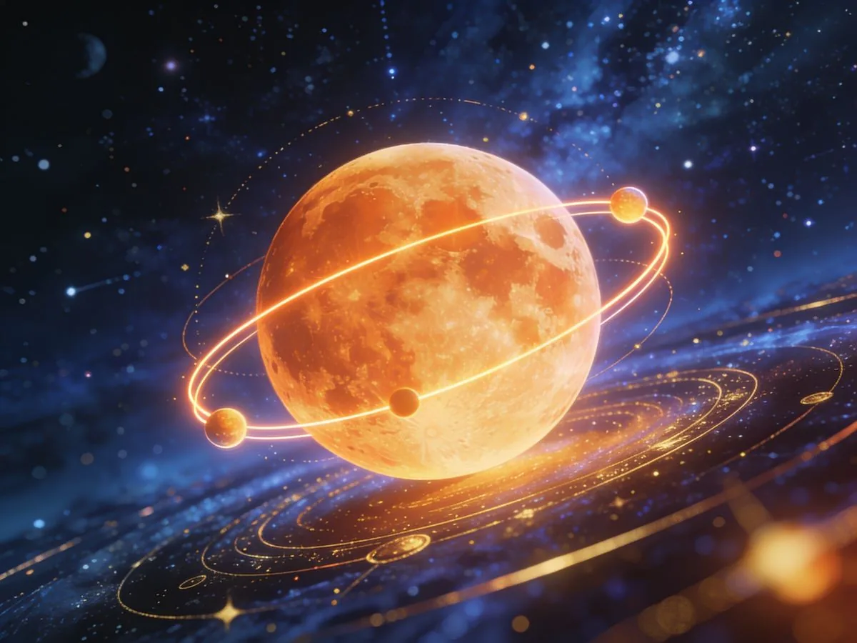 Venus retrograde illustration